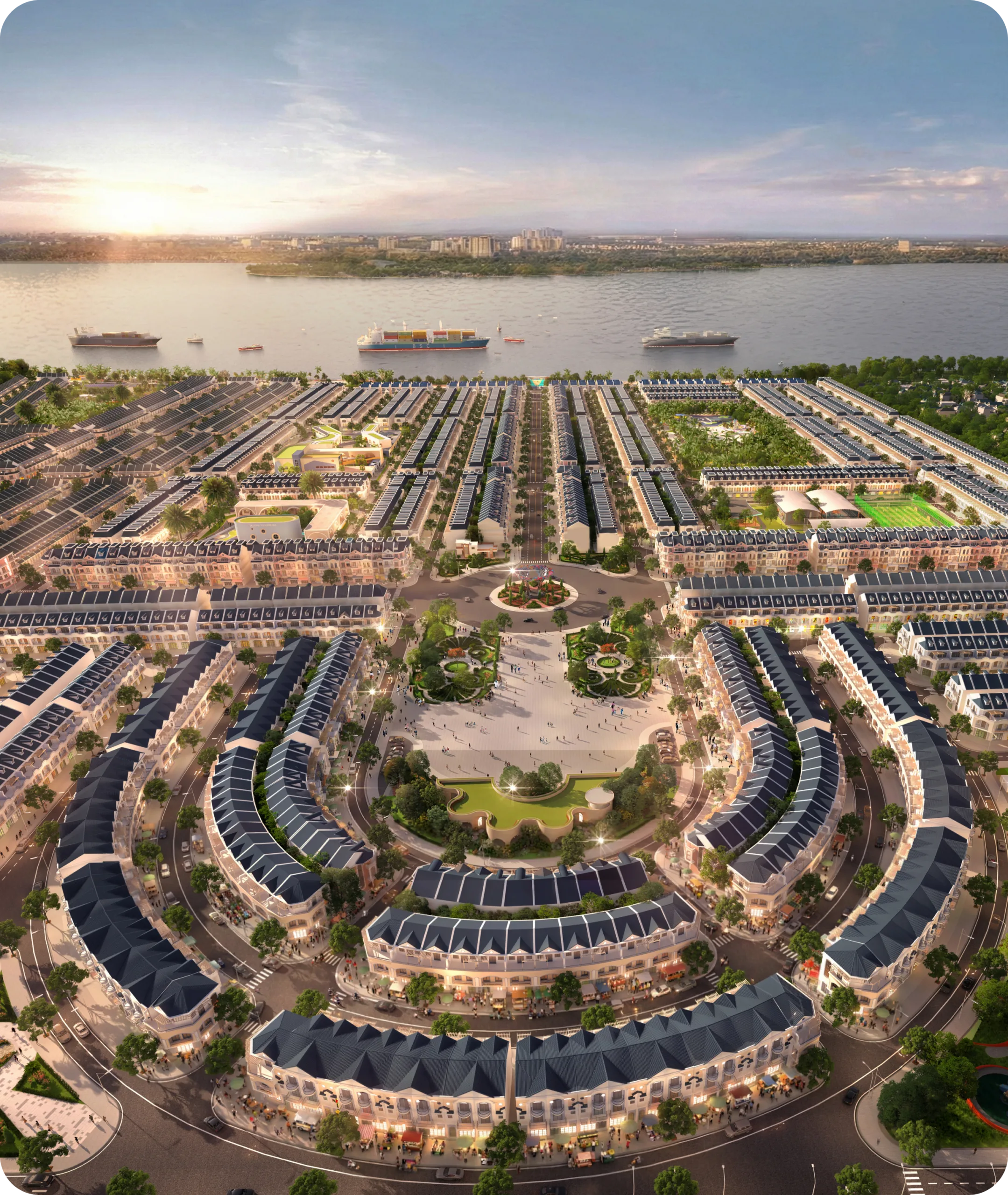 Tổ hợp phố thương mại THE SHOLI